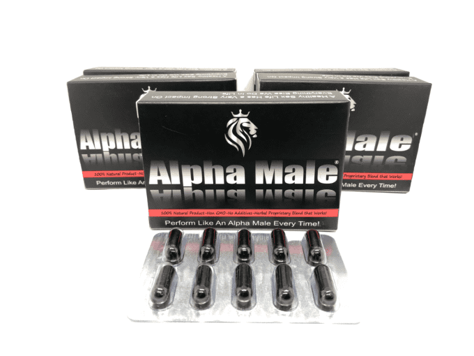 ALPHA MALE BLACK EDITION CAPSULES  : aphrodisiaque HOMME , exp :07.2024, LOT 2  GELULES VEG. NOIRES