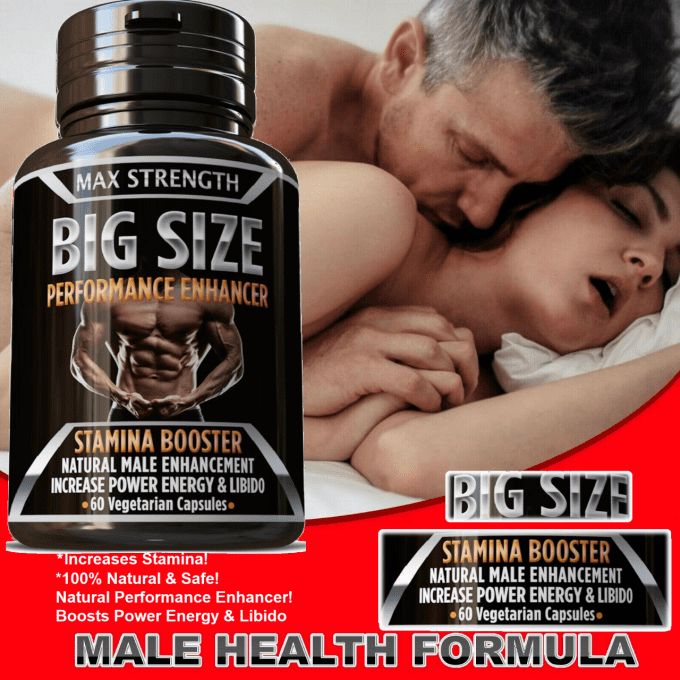Big Size Pure Botanical Formula For Men Penis Size: Aphrodisiaque/Stimulant Sexuel, 100% Végétal, Sp