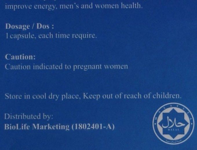 BIO-LIFE HERBAL APHRODISIACS FORMULA for MEN & WOMEN : Aphrodisiaque/Stimulant Sexuel 100% Végéta