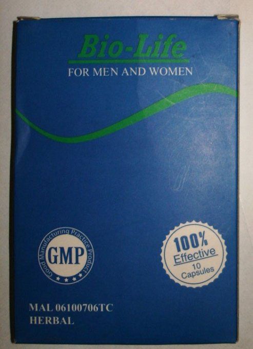 BIO-LIFE HERBAL APHRODISIACS FORMULA for MEN & WOMEN : Aphrodisiaque/Stimulant Sexuel 100% Végéta