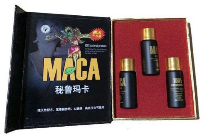 LIBIDO LEGACY BLACK MACA , lot de 2 mini tablettes veg. noires,POUR HOMMES ET FEMMES,expire: 2025.10