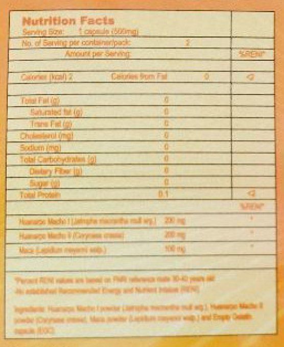BRAVO HERBAL MALE BOTANICALS : HOMME , NOUVELLE Formule, lot 2 caps veg. ORANGE,exp: 11.2025
