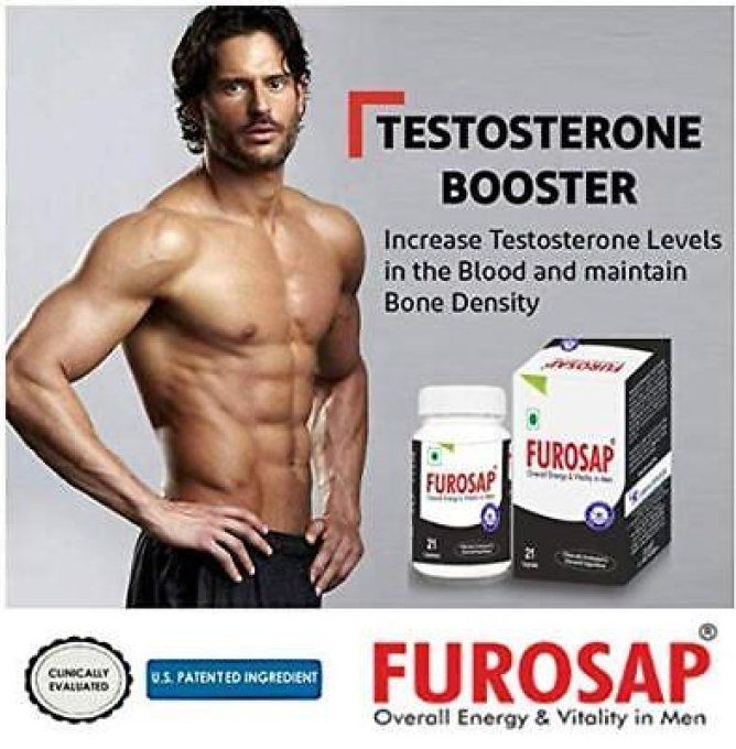 FUROSAP  TRUE EXTRA  STRENGTH  Testosterone Booster & Estrogen Management, 100% VEGETAL, TESTE en   