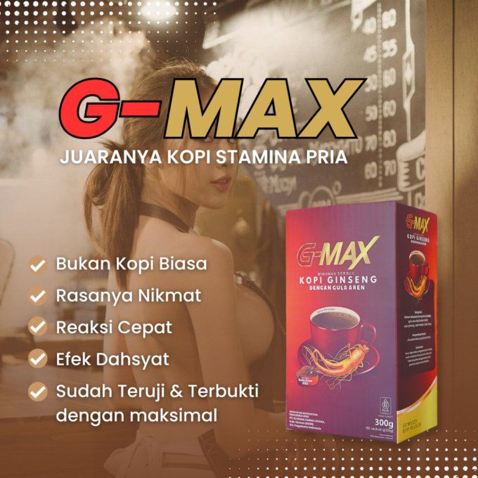 G-MAX  PURE HERBAL APHRODISIAC SEXUAL COFFEE FOR MEN AND WOMEN : lot de 1 sachet POUR 3 USAGES, 2027