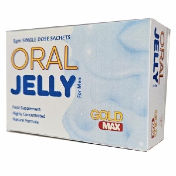 GOLD MAX HERBAL MALE JELLY FORMULA:FORMULE GOLD MAX Homme, en SACHET LIQUIDE à mettre SOUS LA LANGUE