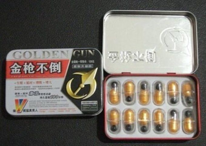 GOLDEN GUN      HERBAL MALE FORMULA FOR PENIS SIZE :      ERECTIONS ET TAILLE DE LA VERGE , lot de 2