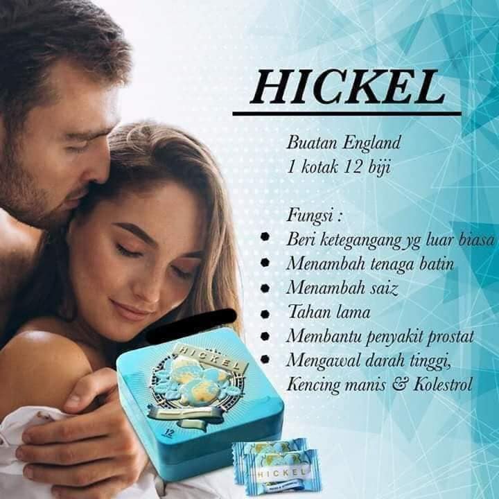 HICKEL  SEXUAL HERBAL : TABLETTES APHRODISIAQUES   à SUCER, PURE BOTANICAL SEX FOR MEN/WOMEN, 2 Tabs