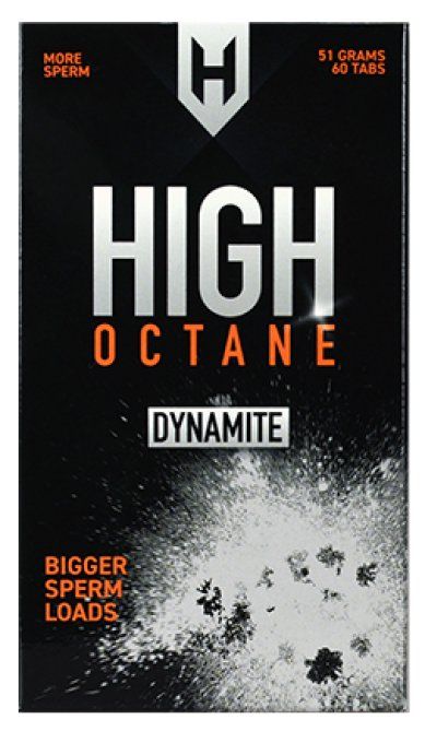 HIGH OCTANE /  EJACULATION ENHANCER  :pour FORCE,PUISSANCE,VOLUME EJACULATIONS,lot 30 tabs, exp 2025