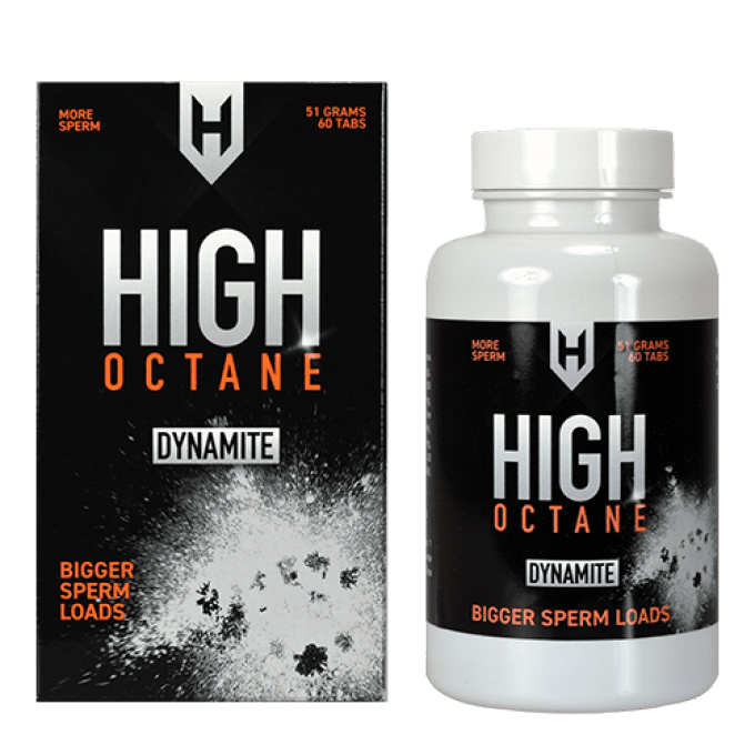 HIGH OCTANE /  EJACULATION ENHANCER  :pour FORCE,PUISSANCE,VOLUME EJACULATIONS,lot 30 tabs, exp 2025