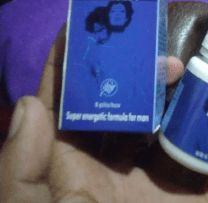 IronMan SEXUAL MALE ENHANCEMENT FORMULA  - PURE CHINESE HERBAL PREPARATION -lot de 2 tabs veg. blue 