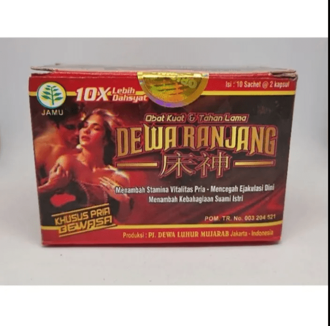HERBA  DEWA  RANJANG : 100% HOMMES ET FEMMES , aphrodisiaque vegetal, lot de 2 caps ROUGE, exp 2026