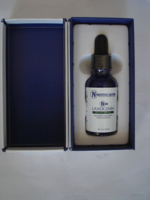 NANO DISTILLATION LIPOSOMAL DELIVERY LAXOGENIN ; flacon scellé de 30 ml pour 1 mois, exp : 09.2025