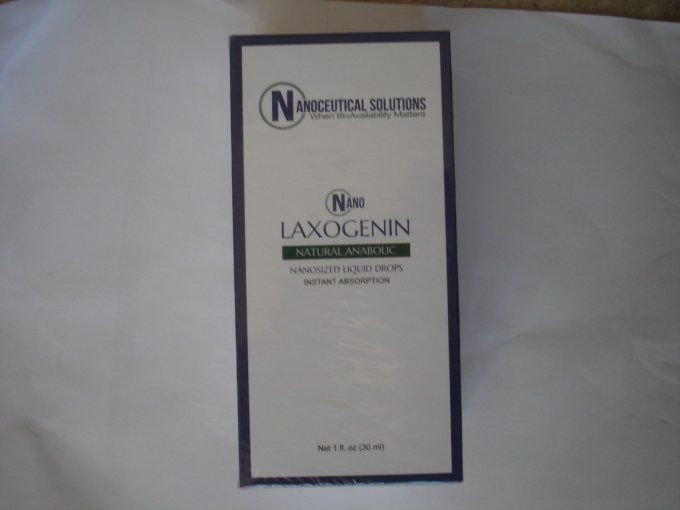 NANO DISTILLATION LIPOSOMAL DELIVERY LAXOGENIN ; flacon scellé de 30 ml pour 1 mois, exp : 09.2025