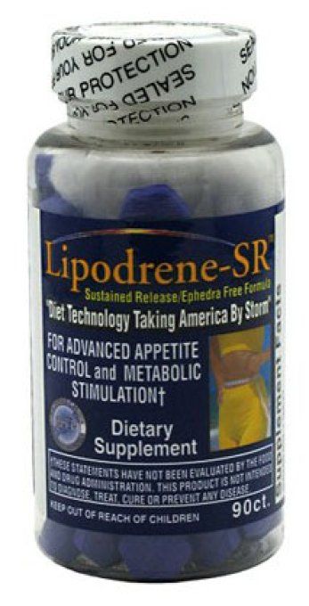 LIPODRENE SR (SUSTAINED 10 HOURS RELEASED): HARDCORE bruleur de graisse & ENERGIE BOOSTER pourCOUPLE