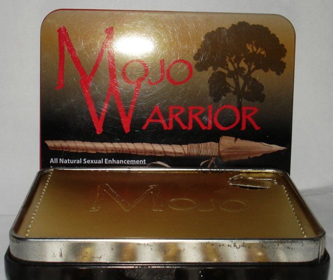 MOJO  WARRIOR : Stimulant Sex,100% Végétal, Homme ,Extraits de Plantes AUSTRALIE,2 caps ,exp2026.06