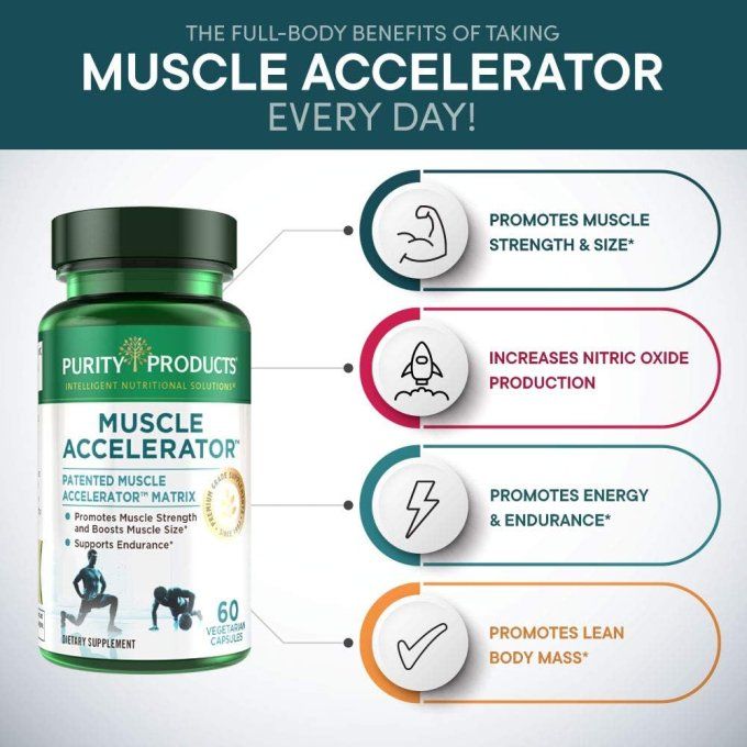 LEAN MUSCLE ACCELERATOR : INNOVATION VEGETALE ; pour Augmentation  PERFORMANCES PHYSIQUES et SP