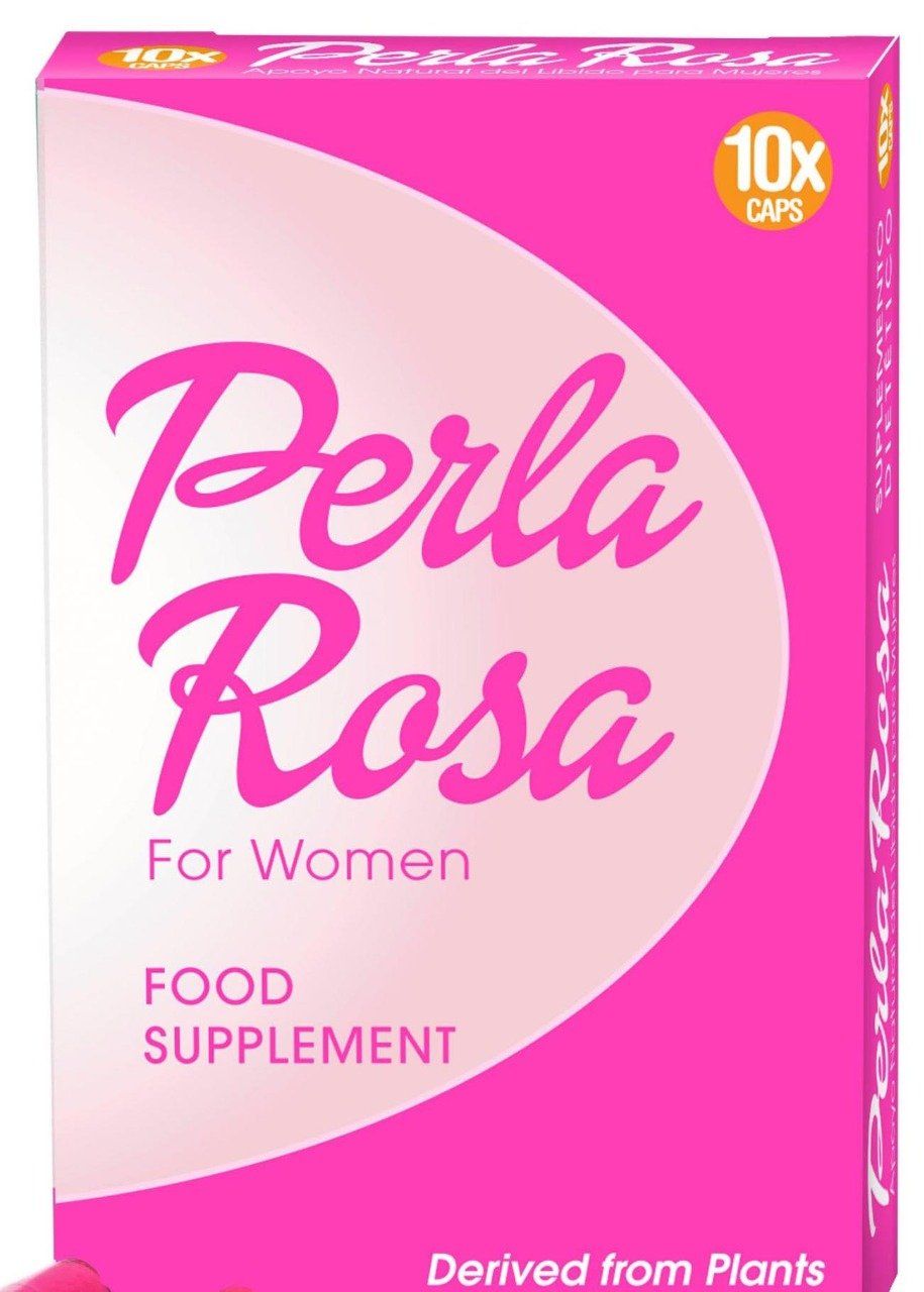 PERLA ROSA FOR WOMEN - DERIVED FROM PLANTS - : Aphrodisiaq/Stim Sexuel,100% FEMME,lot 2 cap,exp:2026