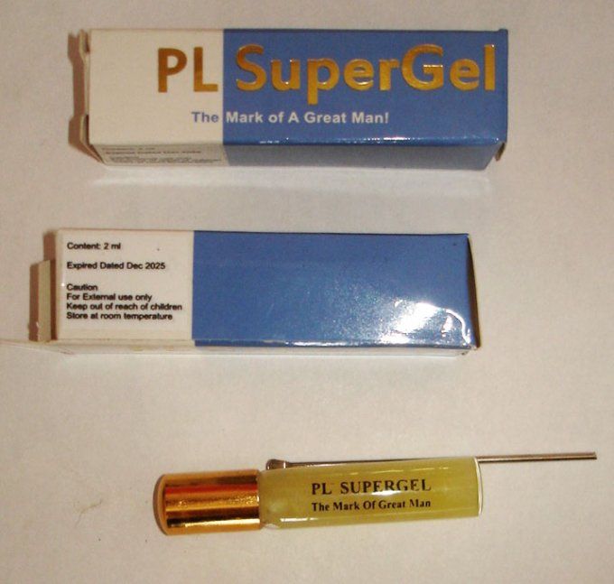 PL SUPERGEL  EJACULATION DELAY: LOTION CONTROLE de l EJACULATION, exp :12.2025, Pour 63 USAGES