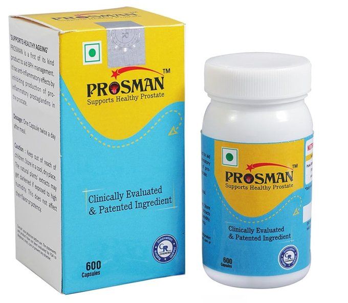 PROSMAN HEALTH PROSTATE: INNOVATION MONDIALE 100%Veg, Abaisse le Taux de PSA & Reduit Taille PROSTAT