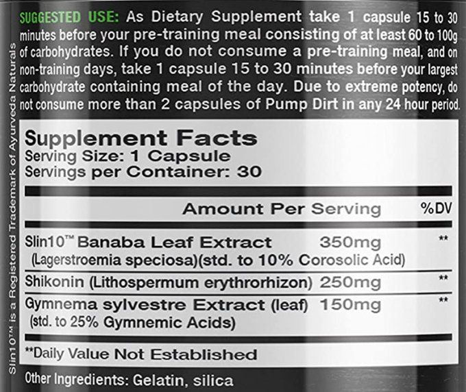 PUMP DIRT : HARDCORE CONGESTION MUSCULAIRE PENDANT et APRES ENTRAINEMENT, HARDCORE NITRIC OXYDE BOOS
