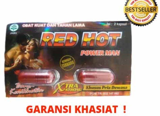 RED HOT HERBAL ( New EXTRA STRONG Formula For MAN POWER ) SEXUAL ENHANCER : Aphrodisiaq ,2 caps,2025