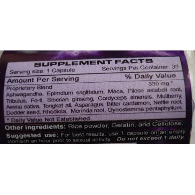 RIGID FOR MEN - ULTIMATE HERBAL SEXUAL STIMULANT / PERFORMANCE PHENOMENON - : Aphrodisiaque/Stimulan