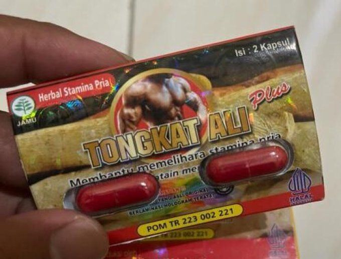 TONGKAT ALI PLUS -PURE TRADITIONNAL HERBAL PREPARATION FOR PENIS SIZE AND ERECTIONS: lot 2 caps ROUG