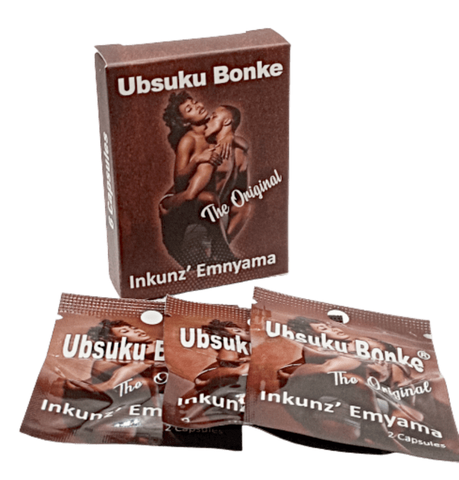 UBSUKU BONKE PURE BOTANICAL FORMULA FOR MEN PENIS SIZE:Erection/ Taille de la Verge,2caps TRANSP