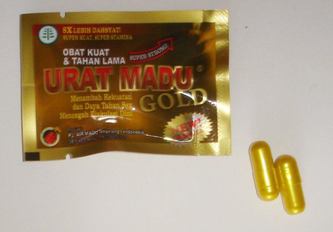 URAT MADU GOLD - Formule ULTRA STRONG - :Aphrodisiaque 100% Végétal, HOMME ET FEMME,lot 2 caps dorée