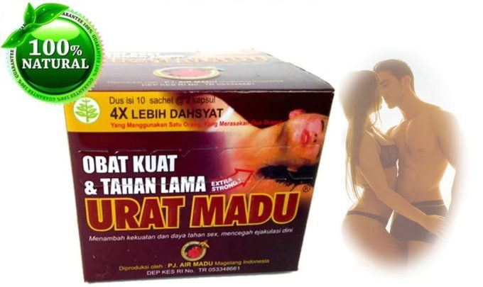 URAT MADU Red - Formule EXTRA STRONG - :Aphrodisiaque & Stimulant Sexuel,100% Végétal, pour Homme et