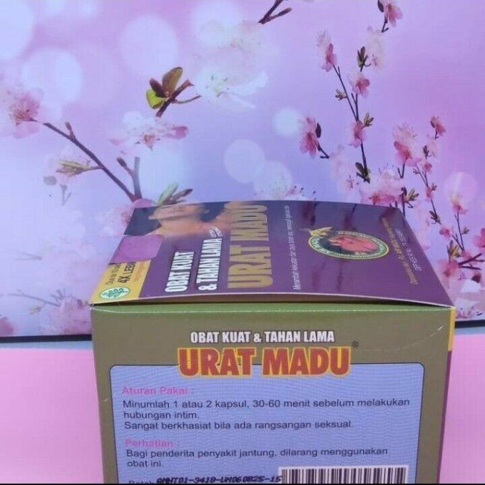URAT MADU Red - Formule EXTRA STRONG - :Aphrodisiaque & Stimulant Sexuel,100% Végétal, pour Homme et